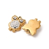 304 Stainless Steel Pendants STAS-L022-523G-2