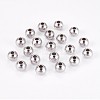 Tarnish Resistant 202 Stainless Steel Rondelle Spacer Beads STAS-F094-06B-P-1-2