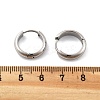 201 Stainless Steel Hoop Earrings EJEW-P304-15C-P-5