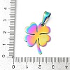Ion Plating(IP) 304 Stainless Steel Pendants STAS-I135-31M-3