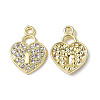 Rack Plating Alloy Rhinestone Pendants PALLOY-M203-09LG-1
