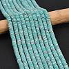 Dyed Synthetic Imperial Jasper Beads Strands G-A272-C06-06-1