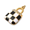 304 Stainless Steel Enamel Pendants X-STAS-B097-11G-2