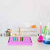 5Pcs 5 Colors Plastic Freezer Storage Boxes 2ml Centrifuge Tube Rack CON-CA0001-025-5