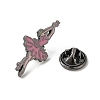 Dancing Girl Enamel Pins JEWB-K018-02C-B-3