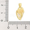 Rack Plating Brass Pendants KK-K293-24P-G-3