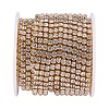 Brass Rhinestone Strass Chains CHC-T001-SS16-01C-3