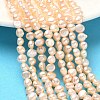 Natural Cultured Freshwater Pearl Beads Strands PEAR-C004-21F-1