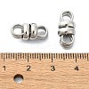Non-Tarnish 304 Stainless Steel Connector Charms STAS-Z066-07P-3