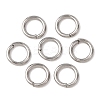 Tarnish Resistant 304 Stainless Steel Open Jump Rings STAS-Q186-02-5x0.8mm-1