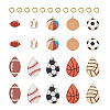 DIY Sports Themed Pendants Jewelry Making Finding Kits DIY-PJ0001-35-2