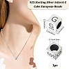 Sterling Silver Beads STER-WH20009-04G-P-2