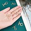8Set 4 Style Brass Toggle Clasps KK-GA0001-16-3