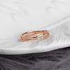 304 Stainless Steel Micro Pave Clear Cubic Zirconia Finger Rings for Women FS-WG1B662-02-2