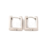 Brass Hoop Earrings for Women EJEW-U015-03P-1