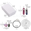 DIY Gemstone Necklace Making Kit DIY-FS0003-51-5
