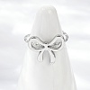 304 Stainless Steel Cuff Rings RJEW-D306-13P-4