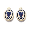 Valentine's Day Printed Alloy Pendants PALLOY-SZC0008-05N-1