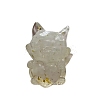 Resin Fox with Heart Display Decoration PW-WG24087-09-1