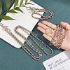 3 Strand 3 Style Iron Box Chains Bag Strap FIND-WR0002-61-5