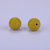 Round Silicone Focal Beads SI-JX0046A-71-2