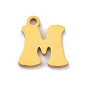 201 Stainless Steel Charms STAS-U016-01G-M-1