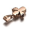 Ion Plating(IP) 304 Stainless Steel Pendants LS-STAS-F253-13RG-2