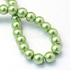 Baking Paint Glass Pearl Bead Strands HY-Q003-3mm-26-4