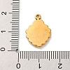 304 Stainless Steel Pendants STAS-M072-03A-G-3