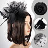 Polyester Mesh Hair Bands OHAR-WH0034-11-3