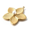 304 Stainless Steel Pendants STAS-V006-01G-02-2
