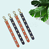 4Pcs 2 Colors Alloy Leather Threader AJEW-CL0001-16-7