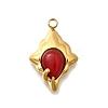 Natural Carnelian(Dyed and Heated) Pendants LS-STAS-D310-03G-04-1