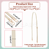 5Pcs 5 Colors PU Imitation Leather Adjustable Bag Straps FIND-WR0009-78B-2