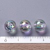 Eco-Friendly Transparent Acrylic Beads PL735-2-4