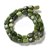 Natural Canadian Jade Beads Strands G-P497-01D-01-3