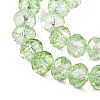 Transparent Glass Beads Strands GLAA-T023-8mm-A02-3