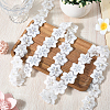 2 Yards Flower Polyester Lace Trim OCOR-CY0002-69C-4