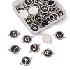 Alloy Enamel Links Connectors ENAM-TA0002-18-6