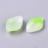 Imitation Jade Glass Pendants GLAA-L027-D-4