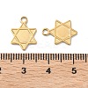 304 Stainless Steel Charms STAS-Z184-15G-3