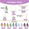 DIY Insects Wing Earring Making Kits DIY-YW0016-15-2