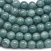 Natural Malaysia Jade Beads Strands G-L645-A01-6mm-12-4