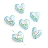 2Pcs UV Platings Acrylic Beads PW-WG22008-05-1