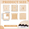Wood Braided Cord Measure Rulers TOOL-BC0002-46-2