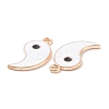 Alloy Enamel Pendants PALLOY-D015-05B-3