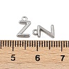 304 Stainless Steel Charms STAS-G356-08P-Z-3