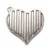 Non-Tarnish 304 Stainless Steel Pendants STAS-H126-04AS-1