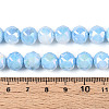 Anti-Tarnish Electroplate Glass Beads Strands X-GLAA-N010-10mm-06-3