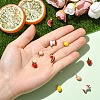 10Pcs 5 Styles Alloy & Brass Enamel Pendants DIY-YW0017-08-5